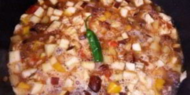 Рецепт лагмана с кабачками