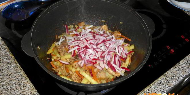 Рецепт лагмана с курицей