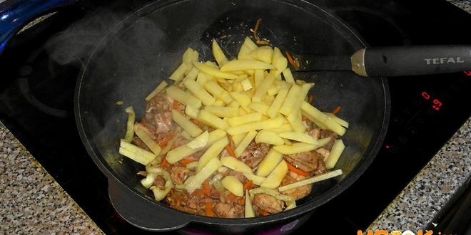 Рецепт лагмана с курицей