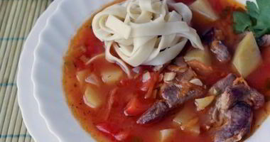 Рецепт Лагмана с овощами