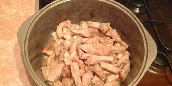 Рецепт лагмана с солеными огурчиками