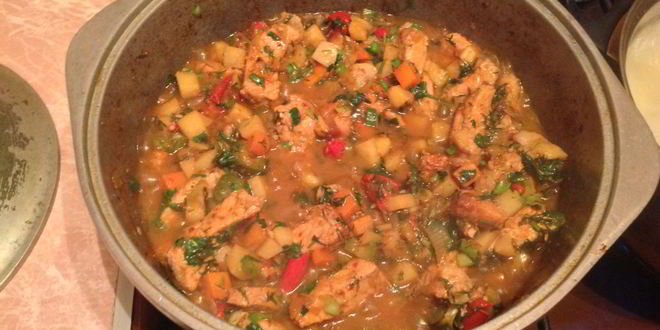 Рецепт лагмана с солеными огурчиками