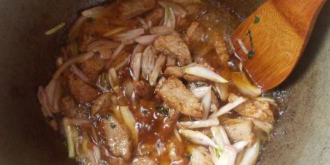 Рецепт лагмана с тянутой лапшой