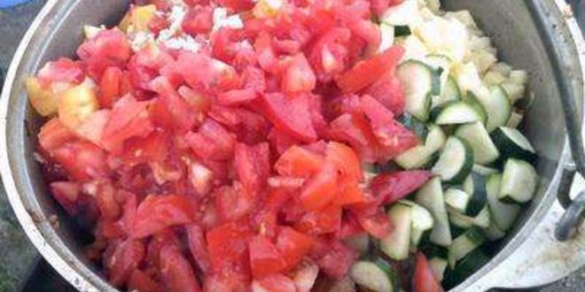 Рецепт лагмана в казане на костре