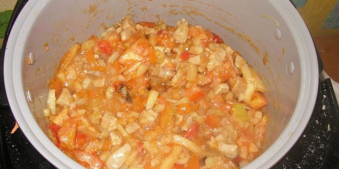 Рецепт лагмана в мультиварке