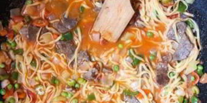 Рецепт лагмана в воке