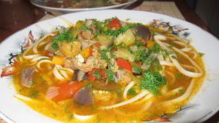 Рецепт Лагман Звезды Кавказы