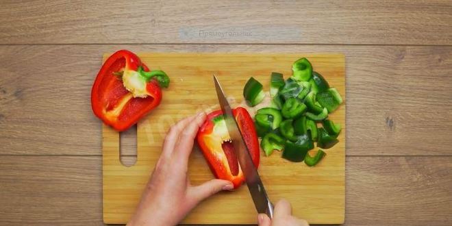 Рецепт овощного лагмана