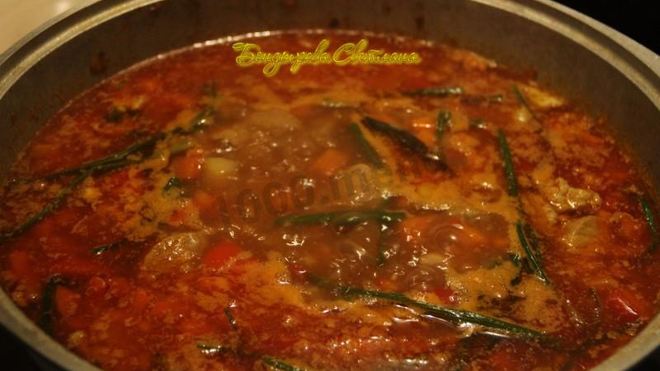 Рецепт подливы для лагмана