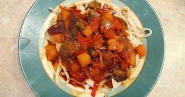 Рецепт Узбекского Лагмана с настоящей домашней лапшой