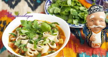 Рецепт Узбекского лагмана жареного