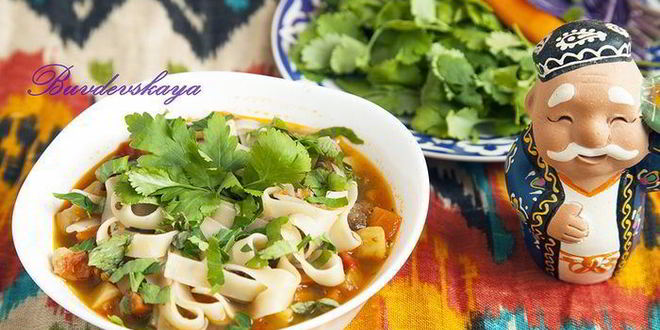 Рецепт Узбекского лагмана жареного