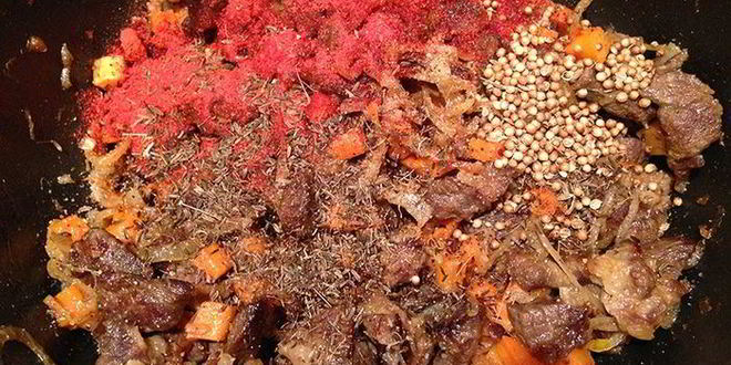 Рецепт узбекского лагмана жареного