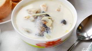 Рецепт Латвийского молочного супа с рыбой