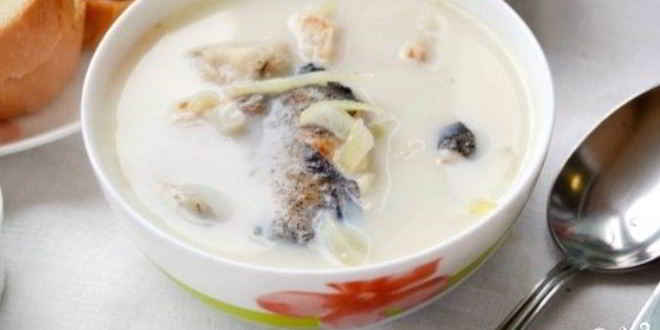 Рецепт Латвийского молочного супа с рыбой