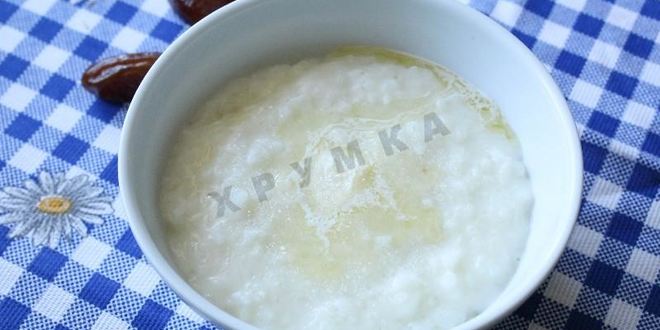 Рецепт молочного рисового супа