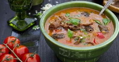 Рецепт Молочного супа из баклажанов с грибами