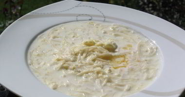 Рецепт Молочного супа-лапши