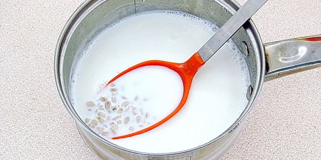 Рецепт молочного супа перлового