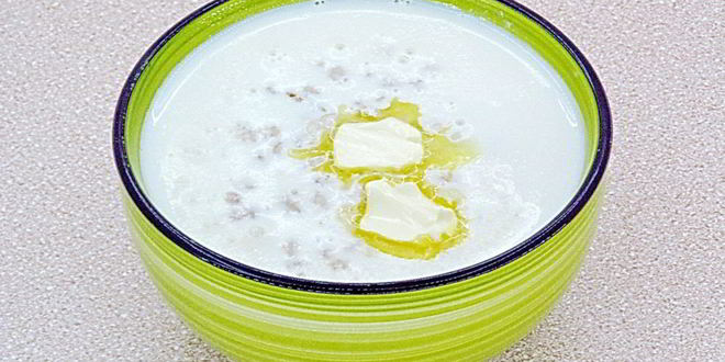 Рецепт молочного супа перлового