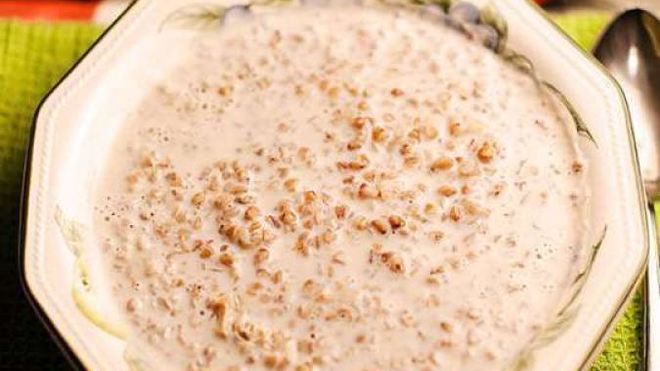 Рецепт молочного супа с гречкой