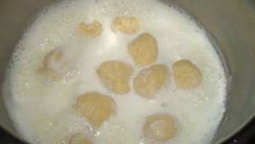 Рецепт Молочного супа с картофельными клецками