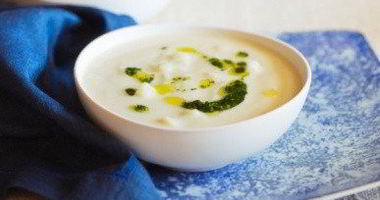 Рецепт Молочного супа с клецками и цветной капустой