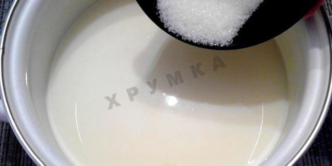 Рецепт молочного супа с лапшой