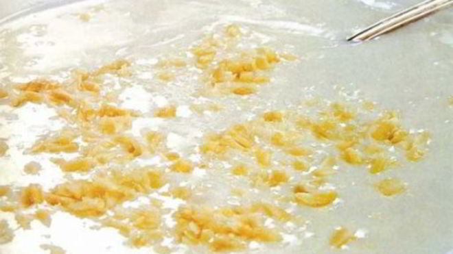 Рецепт молочного супа с миндалем