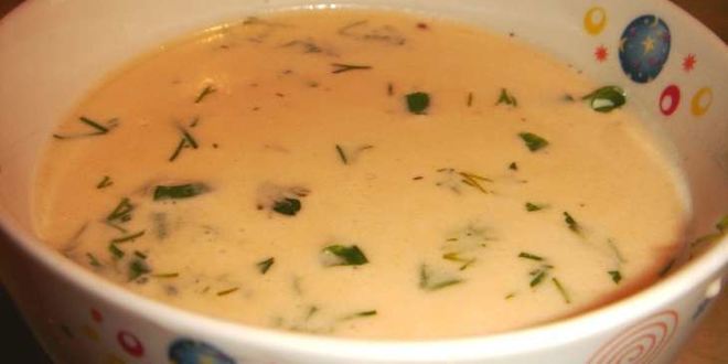 Рецепт молочного супа с морепродуктами