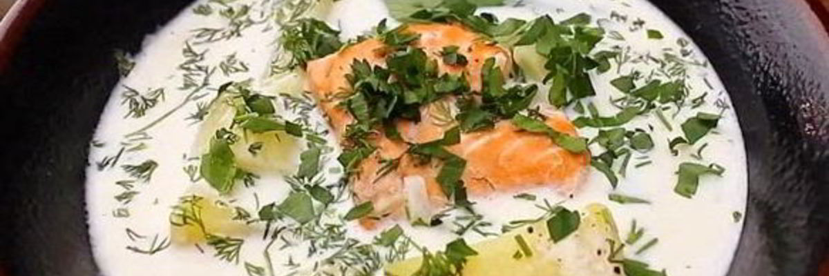 Рецепт Молочного супа с рыбой