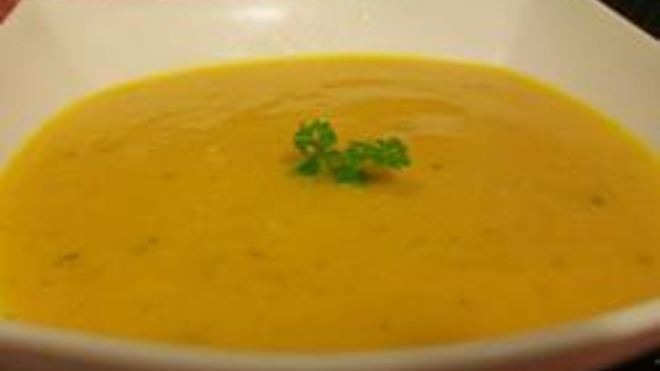 Рецепт молочного супа с тыквой