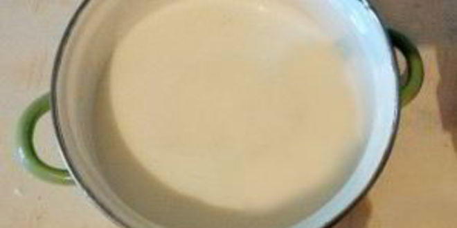 Рецепт молочного супа с вермишелью для детей