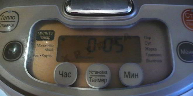 Рецепт молочного супа в мультиварке