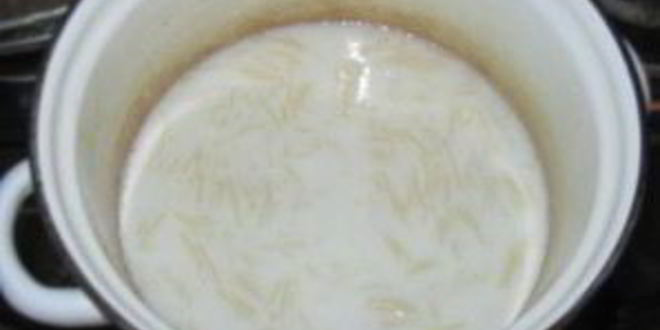 Рецепт молочного вермишелевого супа