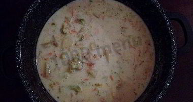 Рецепт Овощного молочного супа