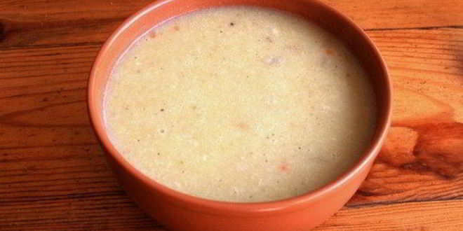 Рецепт Супа молочного с горохом и перловой крупой