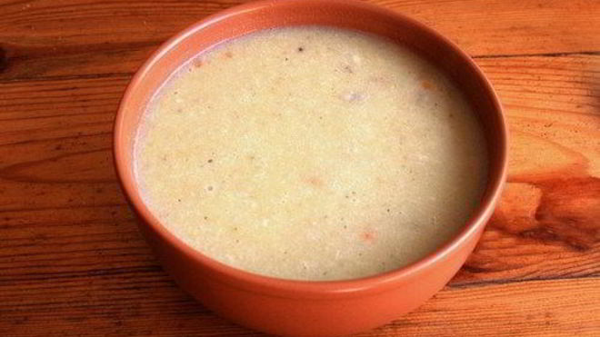 Рецепт супа молочного с горохом и перловой крупой