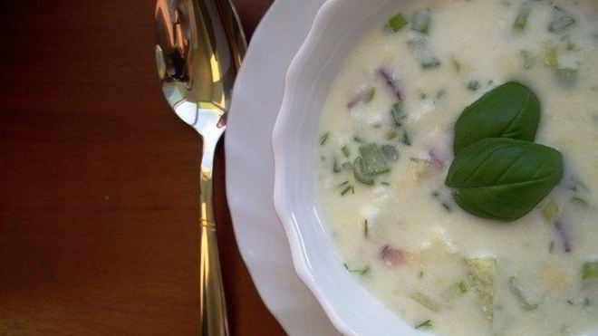 Рецепт диетической окрошки для похудения