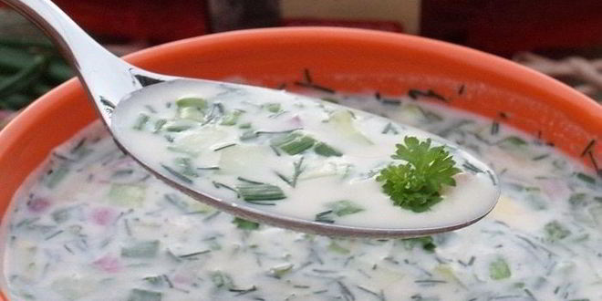 Рецепт окрошки деревенской