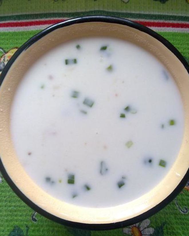 Рецепт окрошки на бульоне