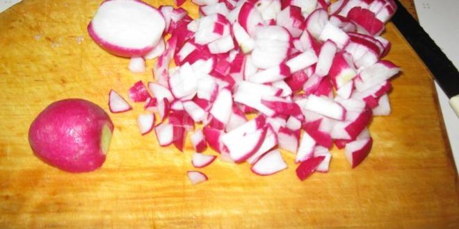 Рецепт окрошки на кефире классическая с колбасой