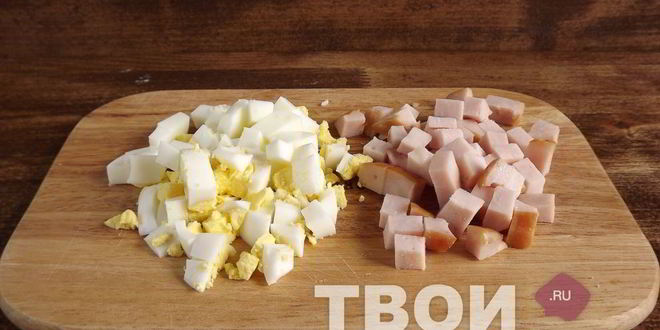 Рецепт окрошки на кефире