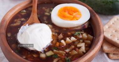 Рецепт Окрошки на квасе