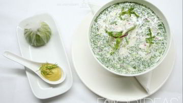 Рецепт Окрошки на тане