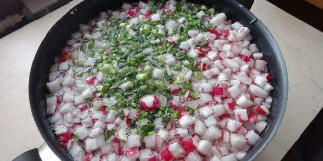 Рецепт окрошки на уксусе