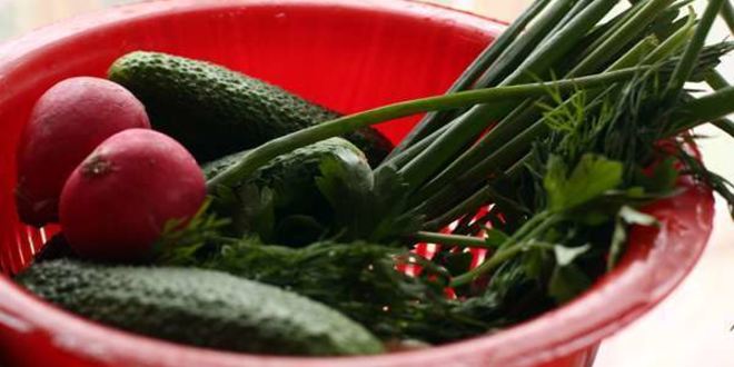 Рецепт окрошки на воде