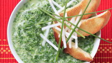 Рецепт Окрошки по-армянски с гренками