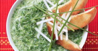 Рецепт Окрошки по-армянски с гренками