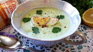 Рецепт Окрошки по-болгарски с яйцами